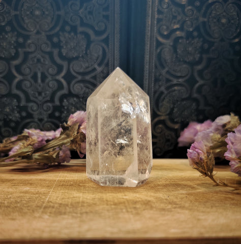 Pointe en Cristal  de Roche (Prisme) réf E